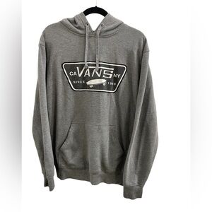 VANS Grey/Black Hoodie Sweatshirt Sz(M)